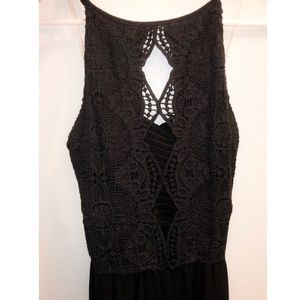 Blank Flowy Cutout Tank